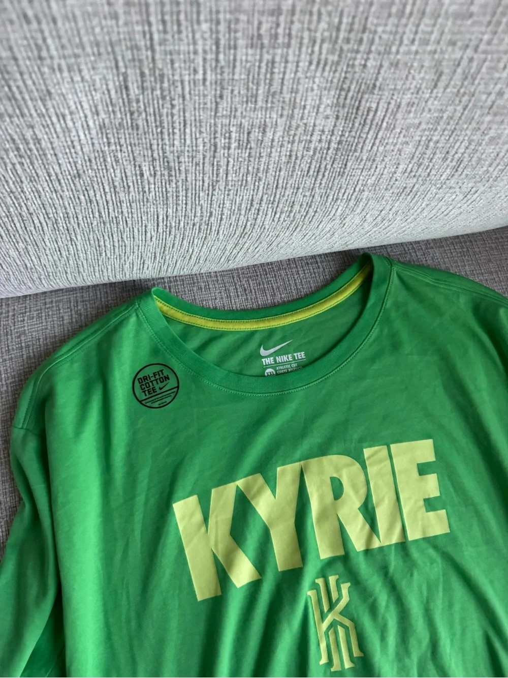 Nike Kyrie Bright Green Short-Sleeve Athletic Tee